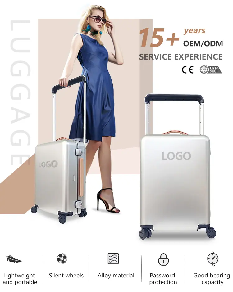 Great Quality Trolley Luggage Business Luggage Bag Big Capacity Carry-on Suitcase Factory Wholesale