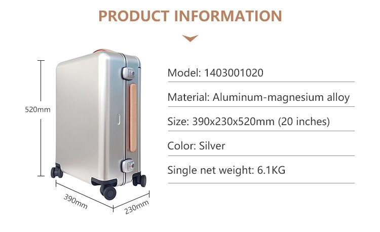 Great Quality Trolley Luggage Business Luggage Bag Big Capacity Carry-on Suitcase Factory Wholesale