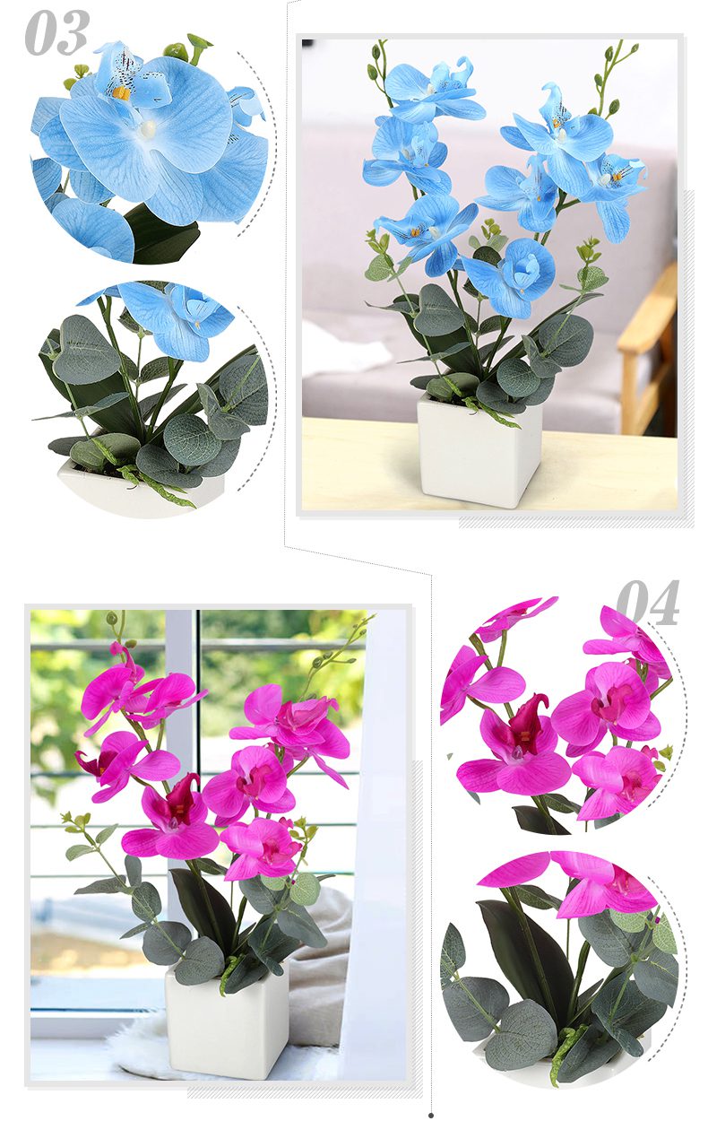 2019 new style Best Selling Quality China cheap artificial butterfly orchid flower